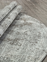 Ковер Graff F239 grey-beige овал