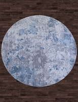 Ковер Armina 03851 blue/blue круг