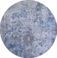 Ковер Armina 03851 blue/blue круг - картинка 1