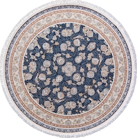 Ковер Иранский Farsi 1500 G136 dark blue круг