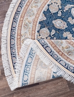 Ковер Иранский Farsi 1500 G136 dark blue круг