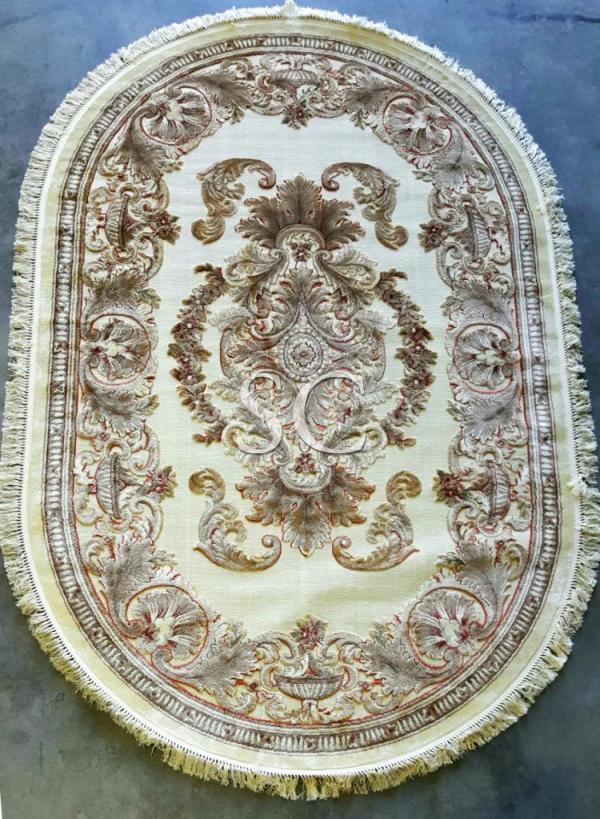 Ковер Kunduz 5060 ivory овал