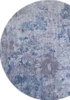 Ковер Armina 03851 blue/blue круг