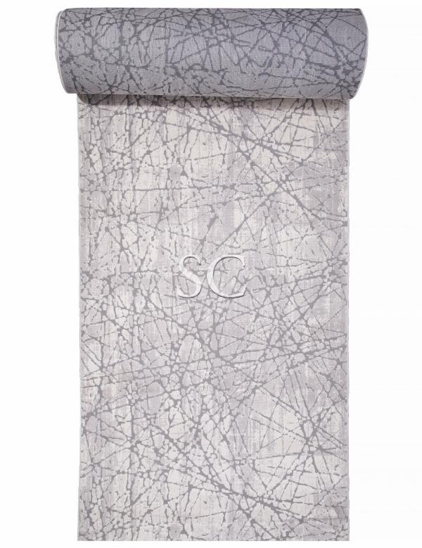 Ковровая дорожка Alanya 22097A light grey/ cream