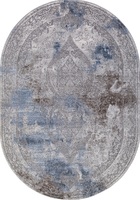 Ковер Armina 03879A blue/blue овал - картинка 1